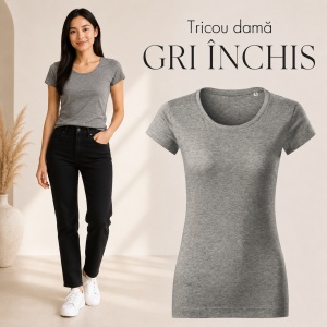 Tricou Damă Malfini Viper Free F61 – 100% Bumbac, Croială Cambrată, Guler Rotund, 8 Culori - Img 14