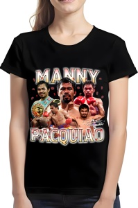 Tricou dama - Manny Pacquiao - modă, stil, unic, trendy, calitate - Img 2