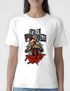 Tricou dama - SEX PISTOLS - Punk Not Dead