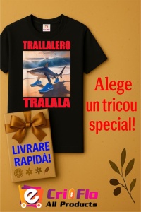 Tricou Dama Tralalero TraLaLa cu Tralalero Tralala Bootleg Brainrot Italian Brainrot Meme (1) - Img 9