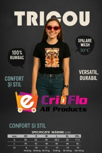 Tricou Dama Tralalero TraLaLa cu Tung Tung Tung Sahur Italian Brainrot, Funny Baseball Bat - Img 6