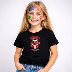Tricou David Alaba Austria World Cup Fifa 2026, din bumbac 100%, tricou negru, Copii | Dama | Barbat - Img 2
