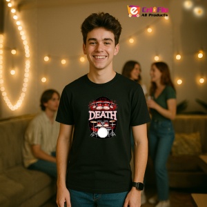 Tricou Death Tobe Heavy Metal, Copii | Dama | Barbat, culoare negru - Img 6