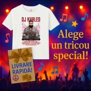 Tricou DJ Khaled, muzica RAP, Dama | Barbat | Copii - Img 13