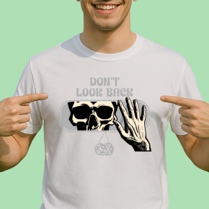 Tricou Don't look back - Copii | Dama | Barbat - Img 2