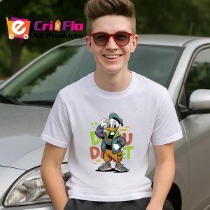 Tricou Donald Duck Mix de Atitudine Urbana Copii | Dama | Barbat Barbat - Img 7