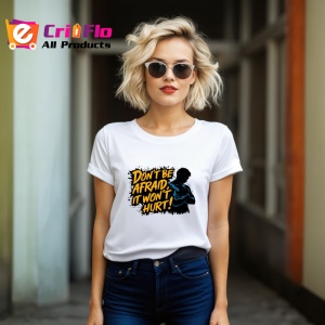 Tricou Dont Be Afraid It Wont Hurt Box, Copii | Dama | Barbat - Img 12