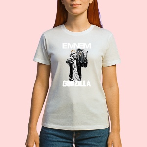 Tricou Eminem alb negru casetofon, muzica INDIE, Dama | Barbat | Copii