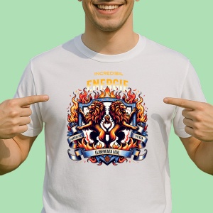 Tricou Energia leului , elibereaza energia - Copii | Dama | Barbat