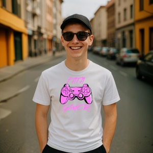 Tricou Fata gamer - Copii | Dama | Barbat - Img 7
