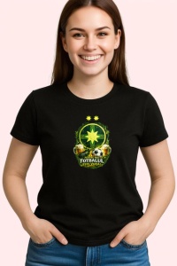 Tricou Fcsb E Viata Mea Minge Fotbal V4, din bumbac 100%, tricou negru Copii | Dama | Barbat - Img 3
