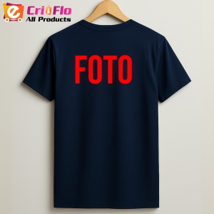 Tricou FOTOGRAF, Personalizat | Unisex Dama si Barbat, Albastru Inchis - Img 2