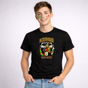 Tricou Franck Kessie Ivory Coast World Cup Fifa 2026, din bumbac 100%, tricou negru, Copii | Dama | Barbat