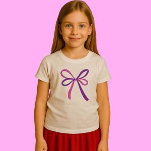 Tricou Funda Mov Deschis Simpla 2, din bumbac 100%, tricou alb, Copii | Dama | Barbat