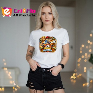 Tricou Goal Hunter Minge Fotbal Foc V1, din bumbac 100% , tricou alb pentru Copii | Dama | Barbat - Img 7
