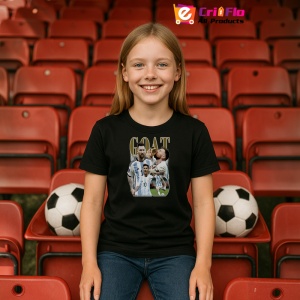 Tricou GOAT Lionel Messi Argentina - Copii | Dama | Barbat - Img 4