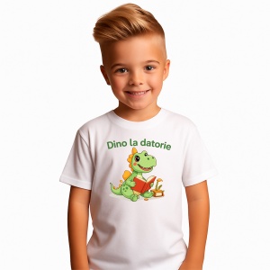 Tricou Gradinita pentru copii Dino la datorie - Img 2