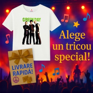 Tricou Green Day v1, muzica Nu Metal, Dama | Barbat | Copii - Img 9