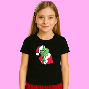 Tricou Grinch Zambitor, din bumbac 100% Copii | Dama | Barbat - Img 2