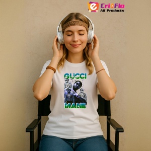 Tricou Gucci Mane v1, muzica Rap, Dama | Barbat | Copii - Img 8