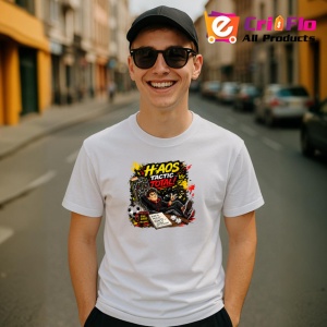 Tricou Haos Tactic Total Antrenor Fotbal Amuzant, din bumbac 100% , tricou alb pentru Copii | Dama | Barbat - Img 10