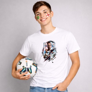 Tricou Harry Kane England World Cup Fifa 2026 V3, din bumbac 100%, tricou alb, Copii | Dama | Barbat - Img 3