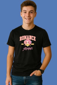 Tricou Huntrix K Pop Hunters Demon Romance Portret Roz Pastel, din bumbac 100%, tricou negru, Copii | Dama | Barbat