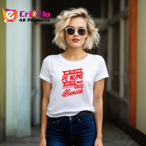 Tricou imi spun pe nume dar cei mai importanti imi spun bunica mesaj familial, Copii | Dama | Barbat