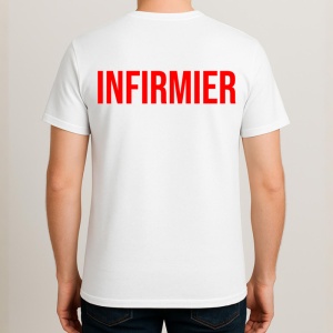 Tricou INFIRMIER, Personalizat | Unisex Dama si Barbat