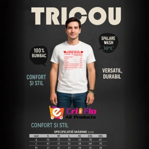 Tricou ingrediente de super bunic portie super bunic mesaj cadou glumet, Copii | Dama | Barbat - Img 5