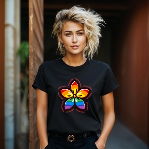 Tricou iubim natura, iubim distractia Negru, Copii | Dama | Barbat - Img 10