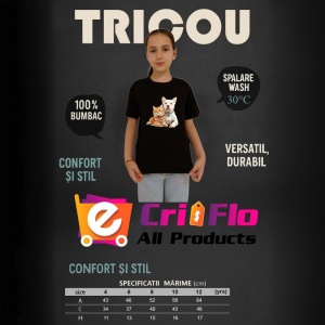 Tricou Jack Russell Terrier si pisica tabby echipa vesela Copii | Dama | Barbat Barbat - Img 21