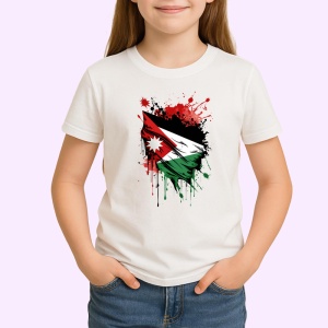 Tricou Jordan Steag Splash Art, Copii | Dama | Barbat - Img 2