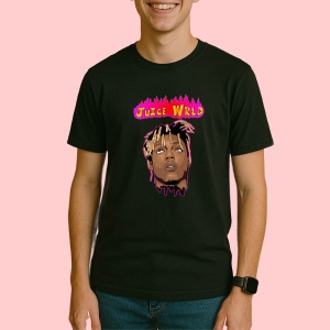 Tricou Juice WRLD v1, muzica Hip-Hop / Southern Rap, Dama | Barbat | Copii, Culoare Negru