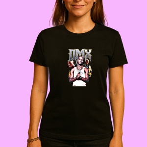 Tricou Justin Bieber - Drew House, muzica Hip-Hop / Trap, Dama | Barbat | Copii, Culoare Negru - Img 3