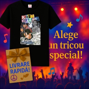 Tricou Kash Kartel, muzica Hip-Hop / Alternative Rap, Dama | Barbat | Copii, Culoare Negru - Img 7