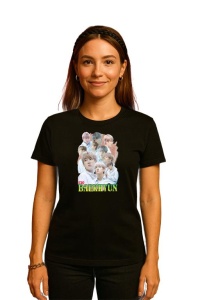 Tricou KPOP dama cu trupa formatia BAEKHYUN EXO 1 , music Coreean 143 - Img 2