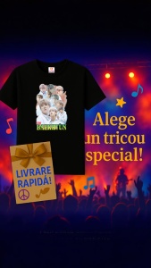Tricou KPOP dama cu trupa formatia BAEKHYUN EXO 1 , music Coreean 143 - Img 7