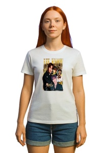 Tricou KPOP dama cu trupa formatia LEE KNOW , music Coreean 254 - Img 3
