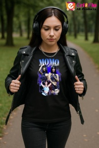 Tricou KPOP dama cu trupa formatia MOMO 2 , music Coreean 272 - Img 5