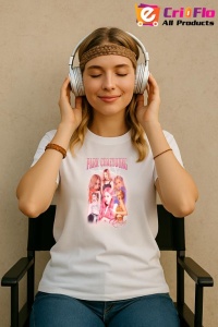 Tricou KPOP dama cu trupa formatia PARK CHAEYOUNG ROSE , music Coreean 278