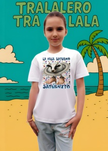 Tricou La Vaca Saturno Saturnita 3 ** Tralalero Tralala Copii | Dama | Barbat - Img 4