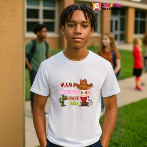 Tricou Labubu howdy mama, Unisex Dama si Barbat | Copii - Img 10