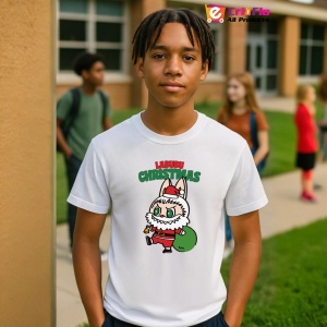 Tricou Labubu mos craciun, Unisex Dama si Barbat | Copii - Img 10