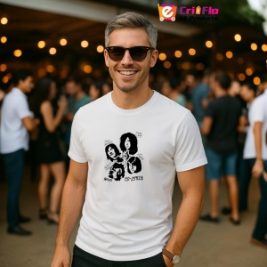 Tricou Led Zeppelin - Sketch, muzica POP, Dama | Barbat | Copii - Img 3