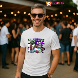 Tricou Lil Uzi Vert - Purple Squad, muzica INDIE, Dama | Barbat | Copii - Img 3