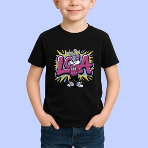 Tricou Lola Bunny – Glugă și sneakers, energie și atitudine Copii | Dama | Barbat Barbat - Img 6