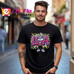 Tricou Lola Bunny Gluga si sneakers, energie si atitudine Copii | Dama | Barbat - Img 20