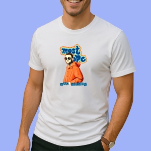 Tricou Mac Miller - 'most dope' in hanorac portocaliu, stil retro cartoon, muzica Pop, Dama | Barbat | Copii