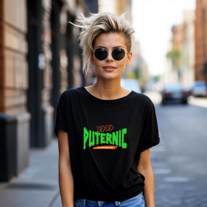 Tricou Mai puternic la fiecare pas Negru, Copii | Dama | Barbat - Img 8